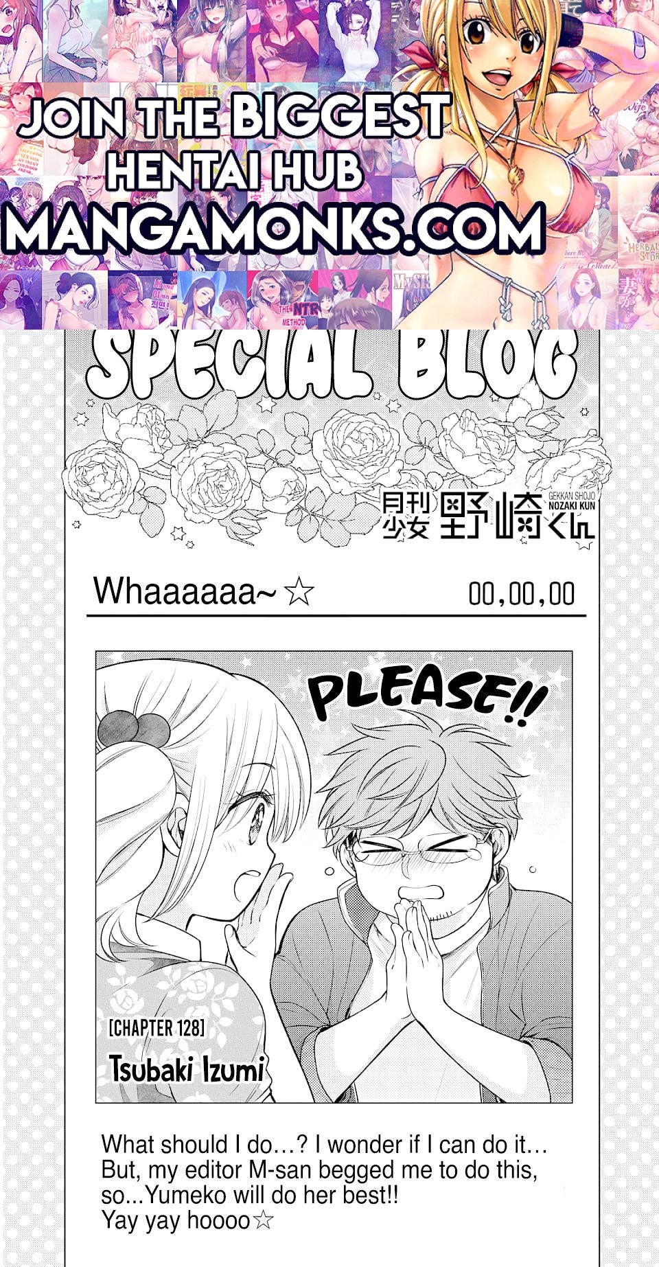 Gekkan Shojo Nozaki-kun Chapter 128 1